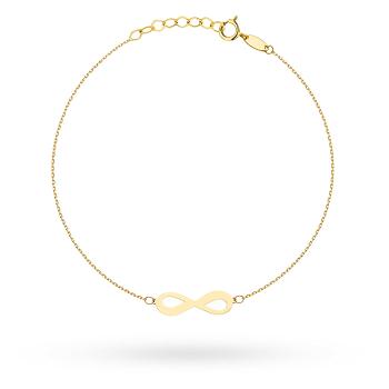 Bransoletka złota nieskończoność FUG2-B01078-585