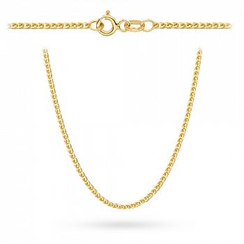 Złoty łańcuszek Lisi Ogon 60 cm FUG1-26-Ł00083-2