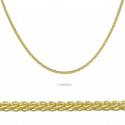Złoty łańcuszek Lisi Ogon 45 cm FUG1-26-L00038-2/1.63