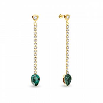 Kolczyki z kryształami Swarovskiego Spark