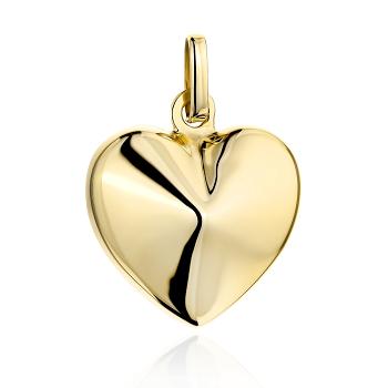 Zawieszka złota gładkie serce 3D FUG6-31-Z00571-2