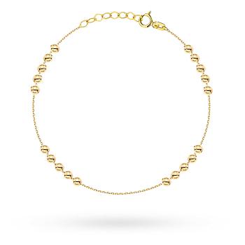 Bransoletka złota gładkie kulki FUG2-31-B01008-2