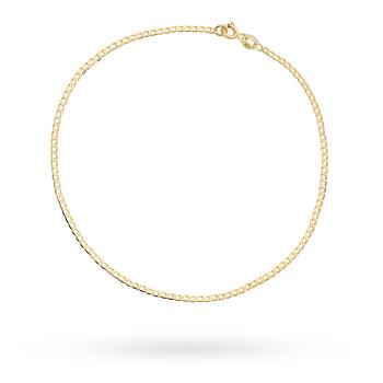 Bransoletka złota pancerka na nogę FUG2-B01075-585