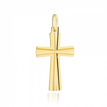 Złoty krzyżyk diamentowany FUG4-9-C00090-2