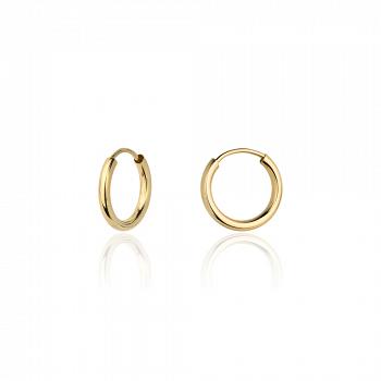 Kolczyki złote kółka FUG7-33-K01370-1