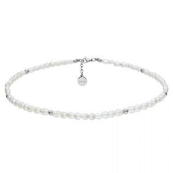 Naszyjnik choker z pereł hodowlanych WA515