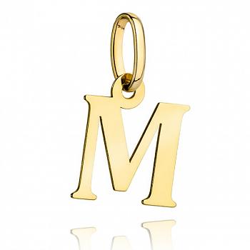 Zawieszka złota literka M FUGM-6-20-Z00150-2