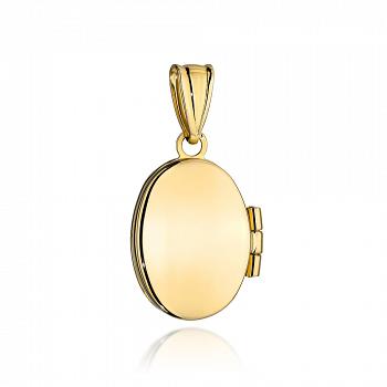 Zawieszka złota puzderko klasyczny owal FUG6-17-Z00464-2
