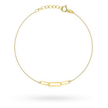 Bransoletka złota delikatne ogniwa FUG2-B01060-585