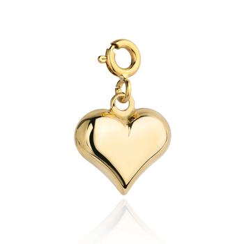 Zawieszka złota charms serce FUG6-Z00611-585