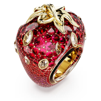 Pierścionek Swarovski • Idyllia truskawka 5745796