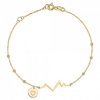 Bransoletka złota linia życia FUG2-17-B00632-2