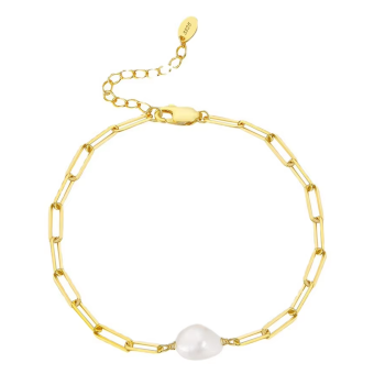 Bransoletka damska z perłami FUGSVBP009G