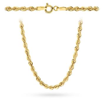 Złoty łańcuszek Korda 42cm FUG1-L00143-585