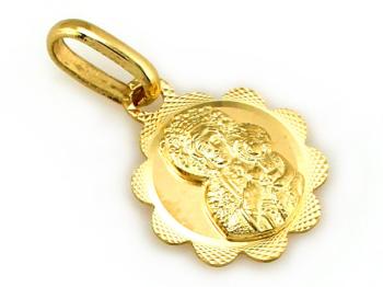 Zawieszka złota matka boska ZA776