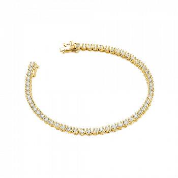 Złota bransoletka z diamentami FB32948-585-B2.16