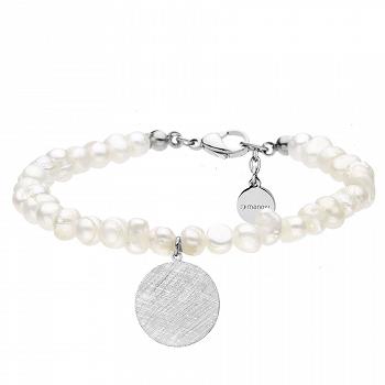 Bransoletka damska z pereł BA812