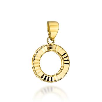 Zawieszka złota diamentowane kółko FUG6-31-Z00558-2