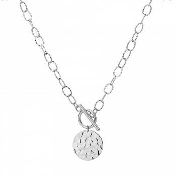 Naszyjnik łańcuch z medalionem WA500