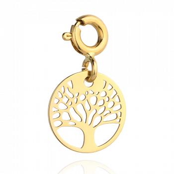Zawieszka złota charms drzewko szczęścia FUG6-20-Z00245-2