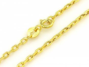 Złoty łańcuszek Ankier 45 cm FUGLA547