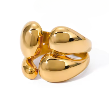 Pierścionek duży złoty FUGJDR2404029