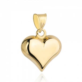 Zawieszka złota wypukłe serce FUG6-31-Z00510-2
