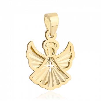 Zawieszka złota aniołek FUG6-25-Z00336-2