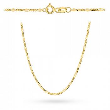 Złoty łańcuszek Figaro Gucci 50 cm FUG1-26-L00060-2