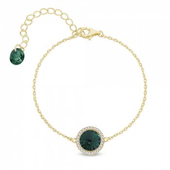 Bransoletka z kryształami Swarovskiego Spark Vogue BOG1122SS39EM