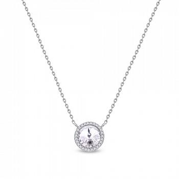 Naszyjnik z kryształami Swarovskiego Spark Vogue NO1122SS39C