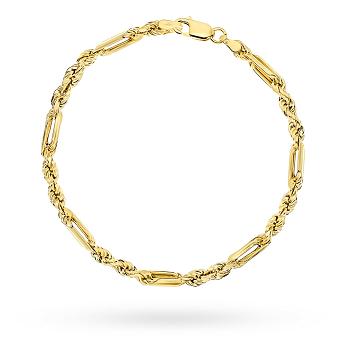 Bransoletka złota korda i ogniwa FUG2-41-B00999-2