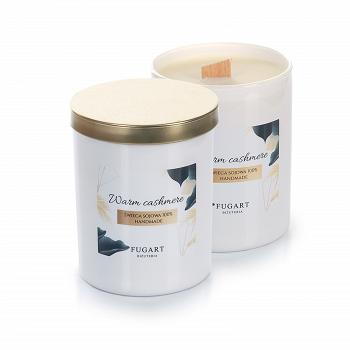 Fugart Naturalna świeca sojowa - KASZMIR - GRAWER GRATIS