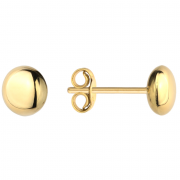 Kolczyki złote pół kulki pełnej 4 mm FUG7-17-K00617-2