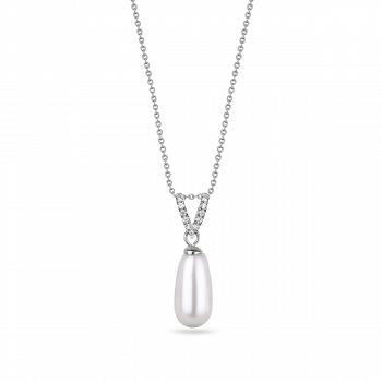 Naszyjnik z kryształami Swarovskiego Spark Eunice NCL581615W