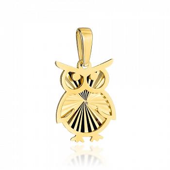 Zawieszka złota diamentowana sowa FUG6-37-Z00531-2