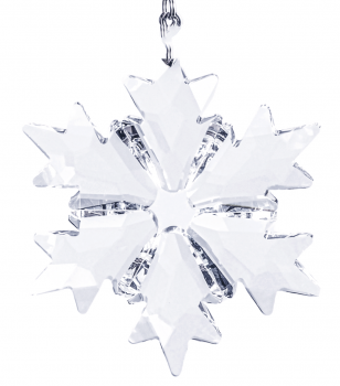 Kryształowa ozdoba świąteczna płatek śniegu