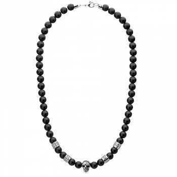 Naszyjnik męski • onyks WA670B