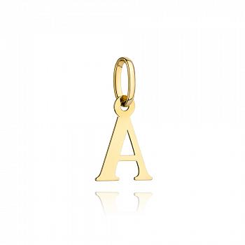 Zawieszka złota literka A A-FUG6-20-Z00069-2-