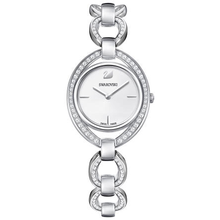 Zegarek Swarovski • Stella Watch, Metal bracelet, White, Silver tone 5376815