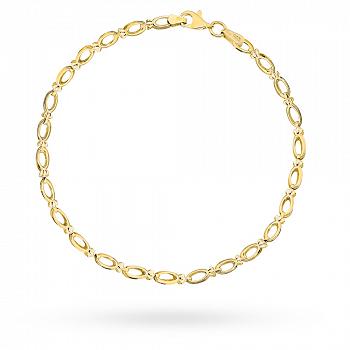 Bransoletka złota owale FUG2-31-B00923-2