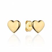 Kolczyki złote serca FUG7-17-K01051-2
