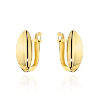 Kolczyki złote łezki na angielskim zapięciu FUG7-K01765-585