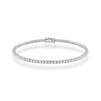 Złota bransoletka z diamentami laboratoryjnymi FB031-B585-LD1.07