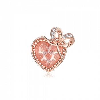 Charms Serce opalizujące z cyrkoniami FUG0969