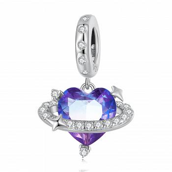 Charms Kryształowe serce FUG0932