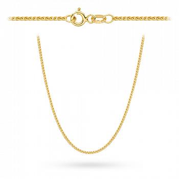 Złoty łańcuszek Lisi Ogon 42 cm FUG1-26-L00079-2