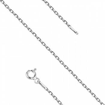 Srebrny łańcuszek rolo diamentowany 50cm FUG50ARD4R/50