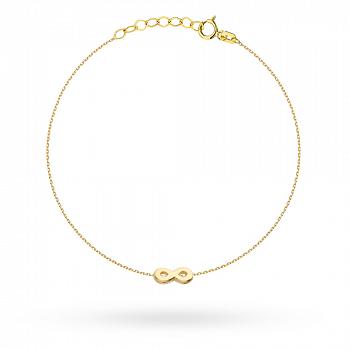 Bransoletka złota nieskończoność FUG2-25-B00827-2