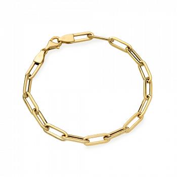 Bransoletka z żółtego złota długie ogniwa FUG2-17-B00625-2